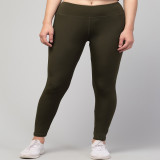 Latest Stylish High GSM Women Active Wear/Plain Gym Tights/Solid Yoga Pant For Women's & Girls -Size S